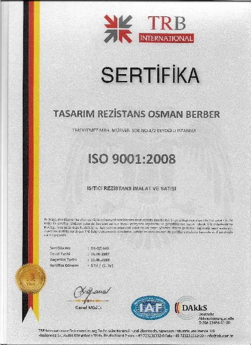 tasarım rezistans